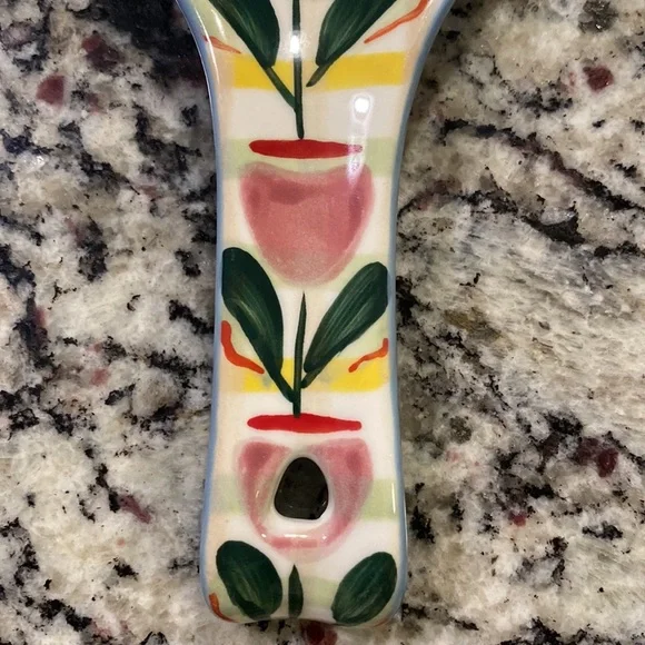 Anthropologie Tivoli T Monogram Spoon Rest - Picture 3 of 6